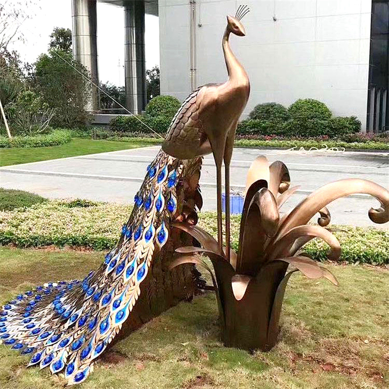 户外几何切面景观广场模型摆件不锈钢大型动物雕塑摆件厂家批发
